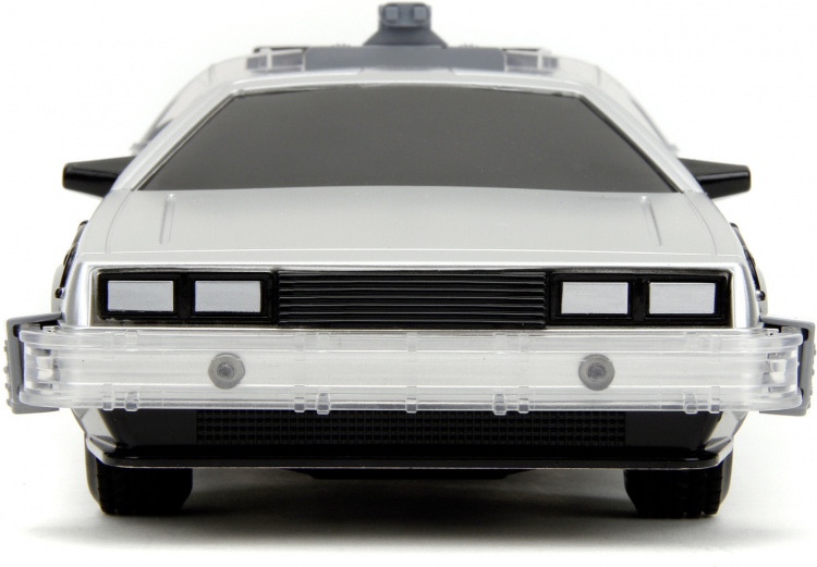 Jada Back to the Future RC Time Machine -radio-ojattava auto, 1:16