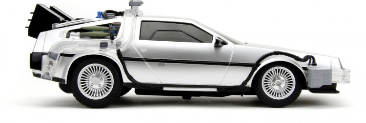 Jada Back to the Future RC Time Machine -radio-ojattava auto, 1:16