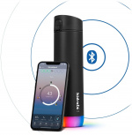HidrateSpark PRO Chug -älyjuomapullo, 0,62 L, musta