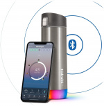 HidrateSpark PRO Chug -älyjuomapullo, 0,62 L, hopea