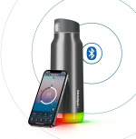 HidrateSpark PRO Chug -älyjuomapullo, 0,95 L, hopea