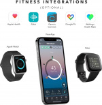 HidrateSpark PRO Straw -älyjuomapullo, 0,62 L, musta