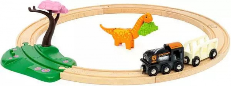 BRIO 36098 - Dinosaurus ympyräratasetti BRIO 36098 - Dinosaurus ympyräratasetti