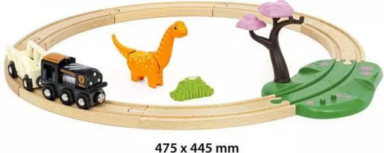 BRIO 36098 - Dinosaurus ympyräratasetti BRIO 36098 - Dinosaurus ympyräratasetti