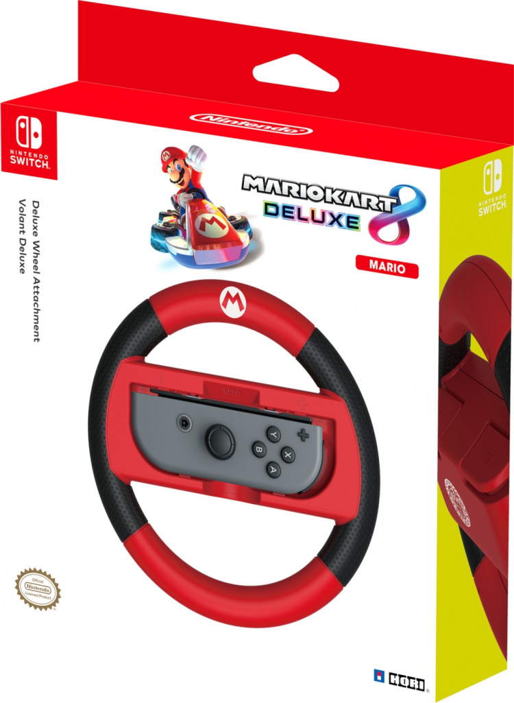 HORI Deluxe Wheel -rattikehikko, Switch