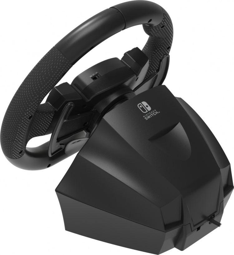 HORI Racing Wheel Pro Deluxe -rattiohjain, Switch