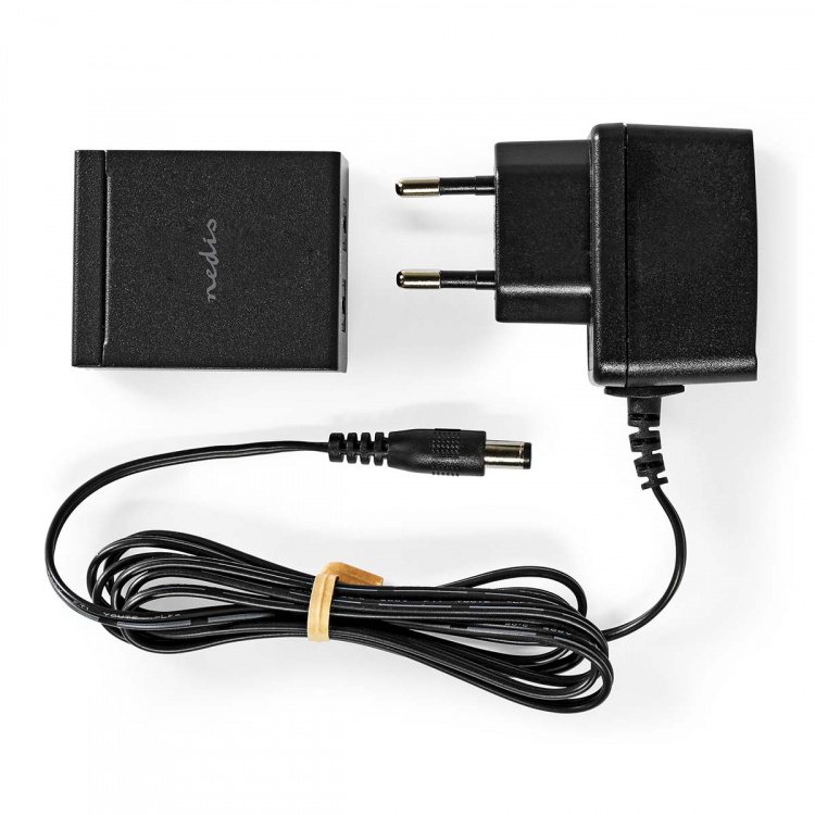 Nedis Digitaalinen Audiojakaja | Kaksisuuntainen | Audio- / video- / datayhteyksien syöttö: TosLink Female | Audio- / video- / datayhteyksien ulostulo: 2x TosLink | Painonappi | Metalli | Musta