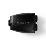 Nedis TosLink-adapteri | TosLink naaras | 2x TosLink naaras | Jakaja | ABS-Muovi | Musta | 1 kpl | Blister Nedis TosLink-adapteri | TosLink naaras | 2x TosLink naaras | Jakaja | ABS-Muovi | Musta | 1 kpl | Blister