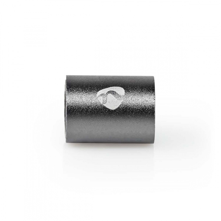 Nedis TosLink-adapteri | TosLink naaras | TosLink naaras | Suora | Metalli | Gun Metal Harmaa | 1 kpl | Laatikko