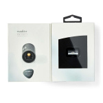 Nedis TosLink-adapteri | TosLink naaras | TosLink naaras | Suora | Metalli | Gun Metal Harmaa | 1 kpl | Laatikko