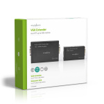 Nedis VGA jatkaja | VGA / Audio | Etäisyys enintään: 300 m | Cat5e / Cat6 | 1920x1200 | Euro/Tyyppi C (CEE 7/16) Nedis VGA jatkaja | VGA / Audio | Etäisyys enintään: 300 m | Cat5e / Cat6 | 1920x1200 | Euro/Tyyppi C (CEE 7/16)