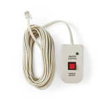 Nedis Invertterin Kaukosäädin | 5.00 m | RJ10 | Valkoinen