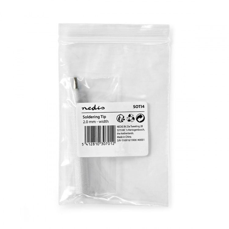 Nedis Juotoskärki | 2.0 mm | Pyöreä | Sopii laitteeseen: Yleismallinen | Hopea Nedis Juotoskärki | 2.0 mm | Pyöreä | Sopii laitteeseen: Yleismallinen | Hopea