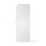 Nedis Yleisväliasennussarja Pesukoneelle ja Kuivausrummulle | Vedettävä hylly | Valkoinen