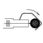 Piergiacomi Säädettävällä sisäterällä varustettu kaapelinpoistaja Ø 8-28mm kaapeleille