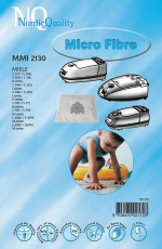 Nordic Quality MMI 2130 Dammsugarpåsar, 5 påsar + 2 filter Nordic Quality MMI 2130 Dammsugarpåsar, 5 påsar + 2 filter