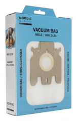Nordic Quality MMI 2130 Dammsugarpåsar, 5 påsar + 2 filter Nordic Quality MMI 2130 Dammsugarpåsar, 5 påsar + 2 filter