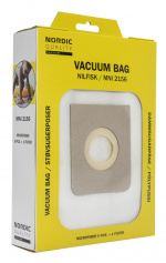 Nordic Quality MNI 2156 Dammsugarpåsar, 5 påsar + 1 filter Nordic Quality MNI 2156 Dammsugarpåsar, 5 påsar + 1 filter