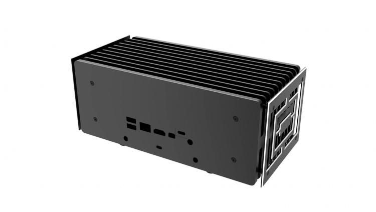 Akasa Turing ABX Compact fanless case for AMD Ryzen™ 4000U Akasa Turing ABX Compact fanless case for AMD Ryzen™ 4000U