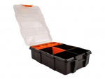 DeLOCK Sorting box 11 compartments 220 x 155 x 60 mm orange, black
