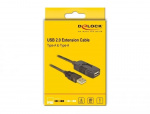 DeLOCK Cable USB 2.0 Extension, active 5 m