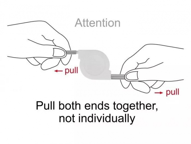 DeLOCK USB Type-C™ 3 in 1 Retractable Charging Cable