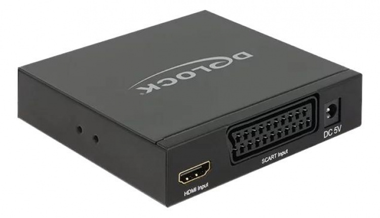 DeLOCK Converter SCART / HDMI to HDMI with Scaler