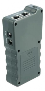 DeLOCK LCD Cable Tester RJ45 / PoE / DC, dark grey