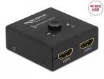 DeLOCK 64072 HDMI 2 - 1-Switch dubbelriktad 4K 60 Hz kompakt, svart DeLOCK 64072 HDMI 2 - 1-Switch dubbelriktad 4K 60 Hz kompakt, svart