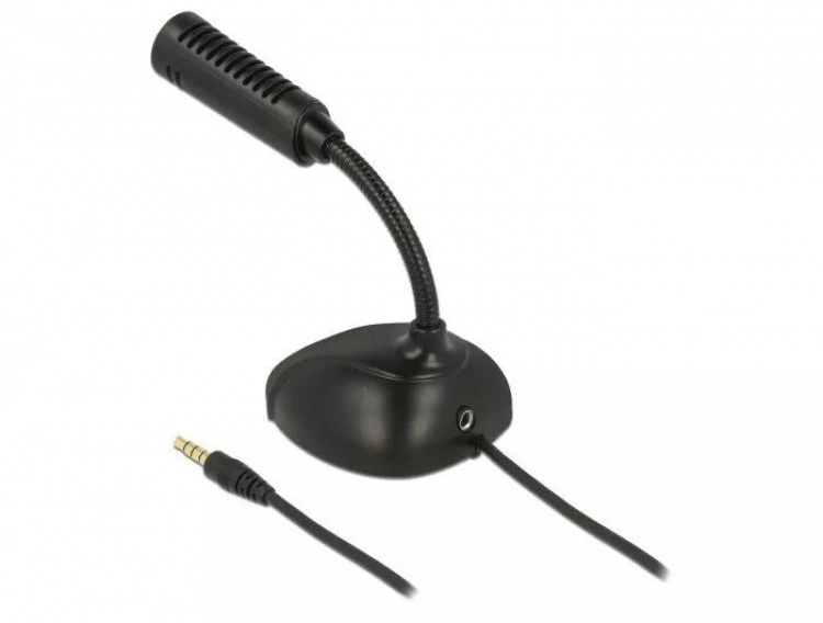 DeLOCK Condenser Microphone Omni-Directional for Smartphone Tablet