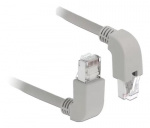 DeLOCK Network cable RJ45 Cat.5e SF / UTP angled 2m