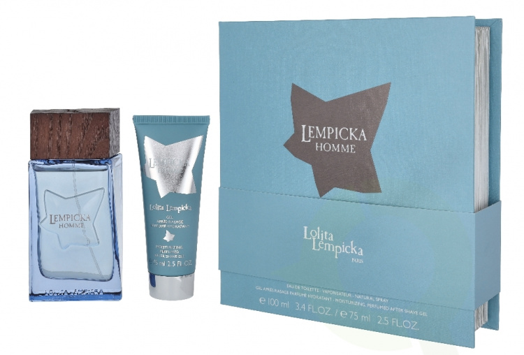 Lolita Lempicka Homme Giftset 175 ml Edt Spray 100ml/After Shave Gel 75ml