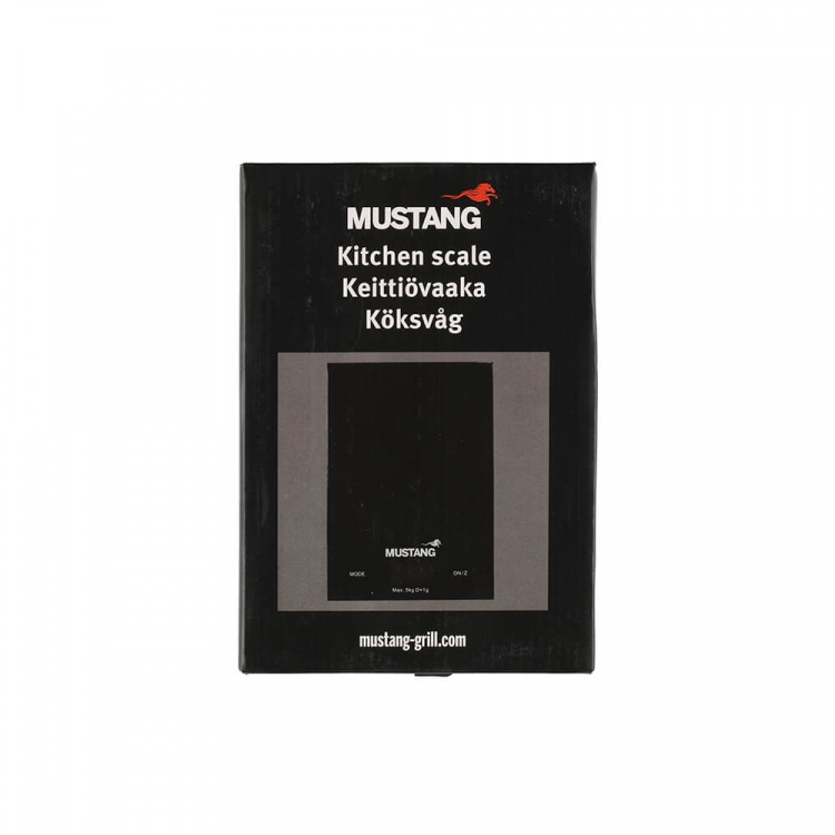 Mustang Kitchen Scale Electronic Black