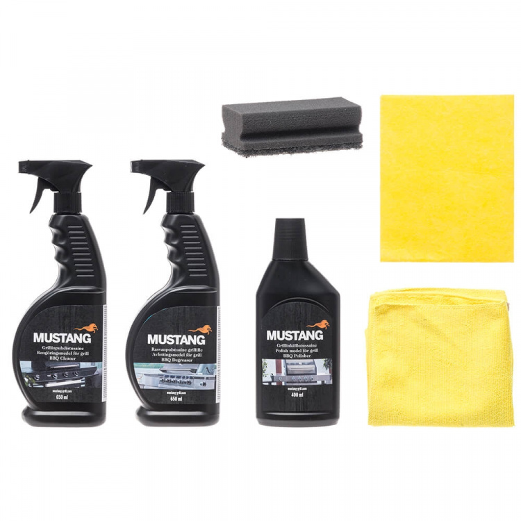 Mustang Grill Cleaning Set Grills