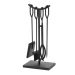 Mustang Fireplace Set Bridge 4-Pice