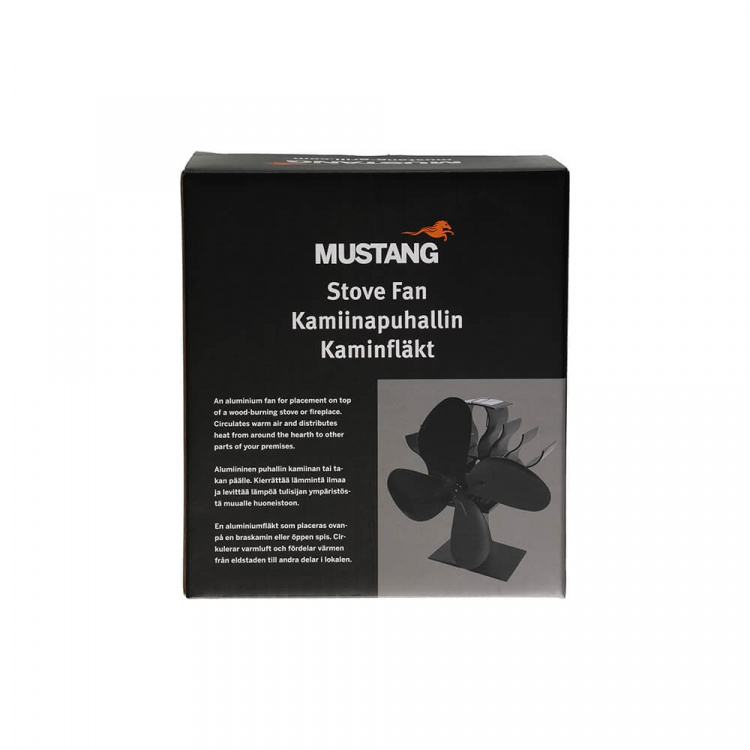 Mustang Stove Fan 4-Blade 150 CFM