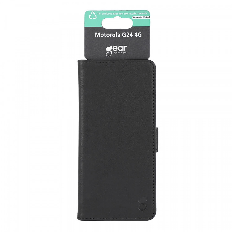 GEAR Classic 3 card Recycled Motorola G24 4G Black