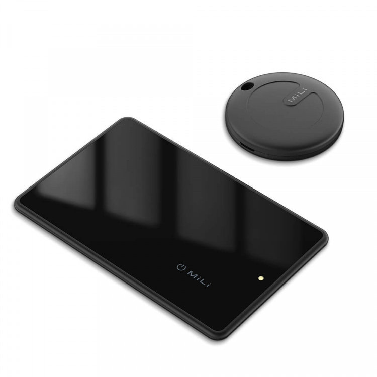 Elago Wallet Anti-Loss Card Black