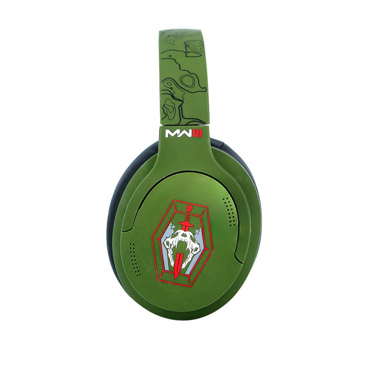 CALL OF DUTY MW3 Headphone Over-Ear Wireless ANC Green COD