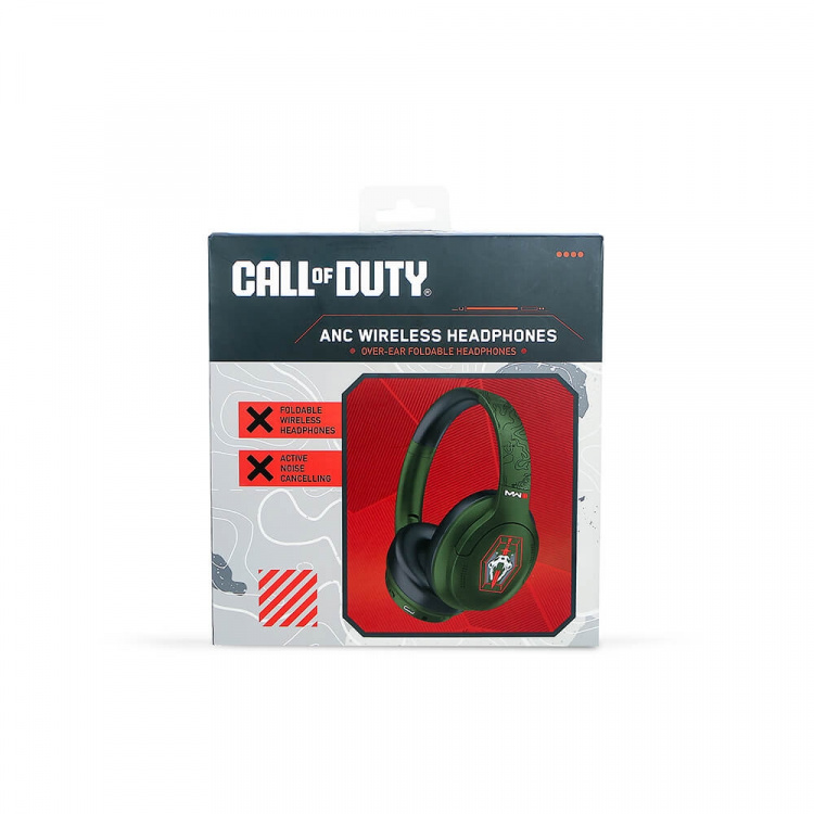CALL OF DUTY MW3 Headphone Over-Ear Wireless ANC Green COD