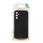 Onsala Backcover Sil Touch Samsung A35 5G Black