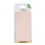 Onsala Backcover Sil Touch Samsung A35 5G Chalk Pink