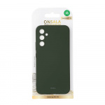 Onsala Backcover Sil Touch Samsung A35 5G Olive Green