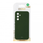 Onsala Backcover Sil Touch Samsung A55 5G Olive Green