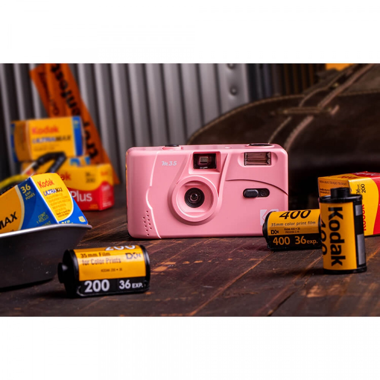 Kodak Reusable Camera M35 Pink Kodak Reusable Camera M35 Pink