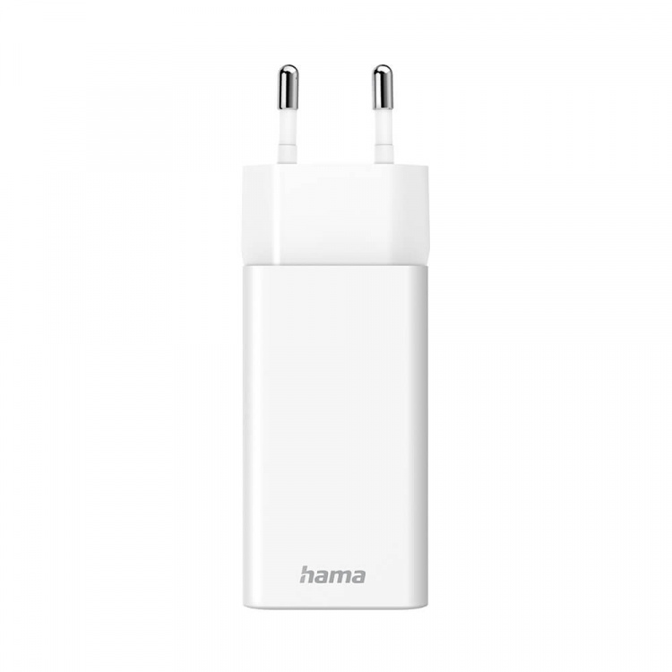 Hama Mini-charger USB-C + USB-A Qualcomm 3.0 38W White Hama Mini-charger USB-C + USB-A Qualcomm 3.0 38W White