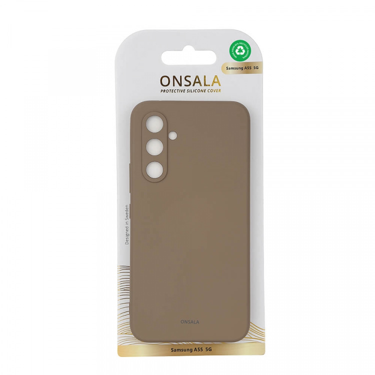 Onsala Backcover Sil Touch Samsung A55 5G Summer Sand Onsala Backcover Sil Touch Samsung A55 5G Summer Sand