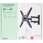 Hama TV Wall Bracket Full Motion VESA up to 400x400 65