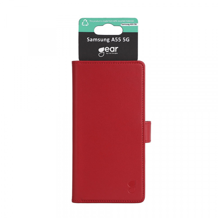 GEAR Classic 3 card Recycled Samsung A55 5G Red