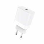 Gear Laturi 220V 1xUSB-C PD/PPS 30W Valkoinen